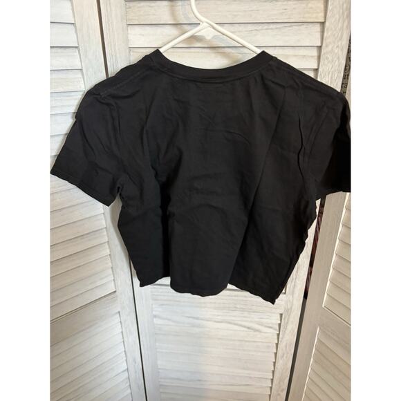 SUPERSTAR CROPPED BABY TEE (BLACK) LARGE - Picture 6 of 6
